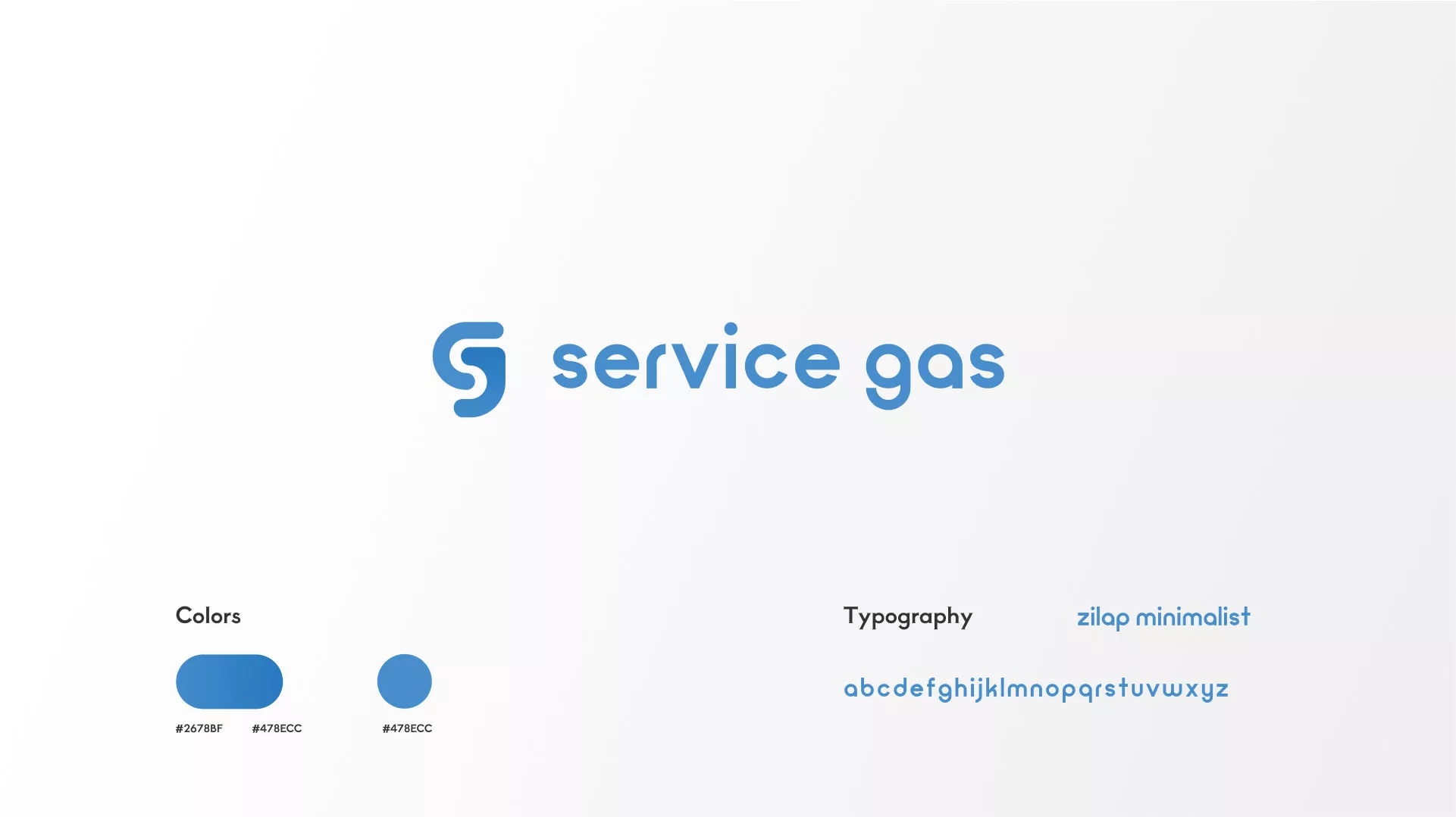 Разработка логотипа газовой компании «Сервис газ» в Пролетарске
