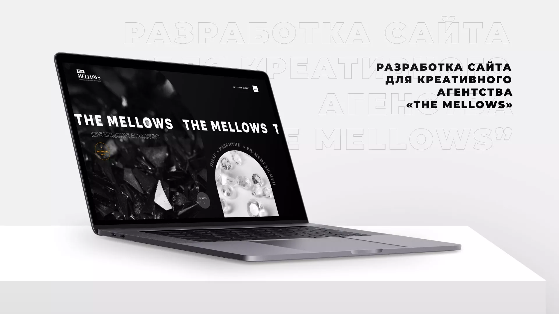 Разработка сайта креативного агентства «The Mellows» в Пролетарске