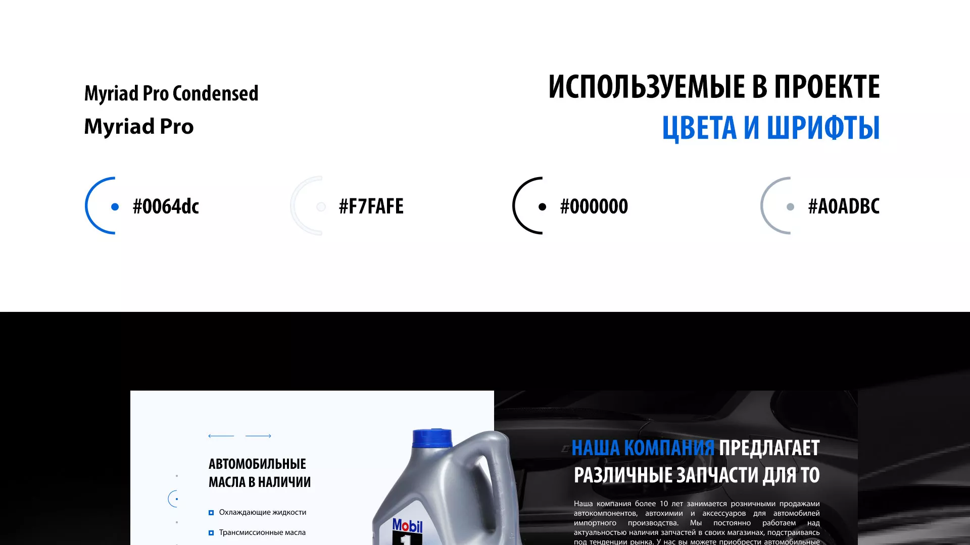 Разработка сайта магазина автозапчастей «М7» в Пролетарске
