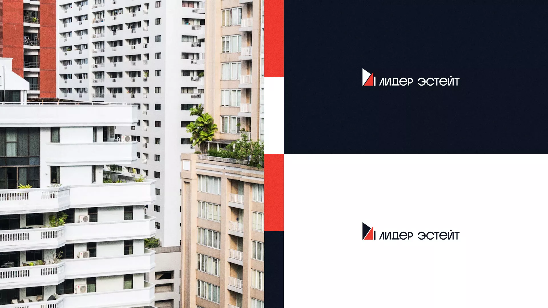 Сделали логотип для агентства недвижимости «Лидер Эстейт» в Пролетарске
